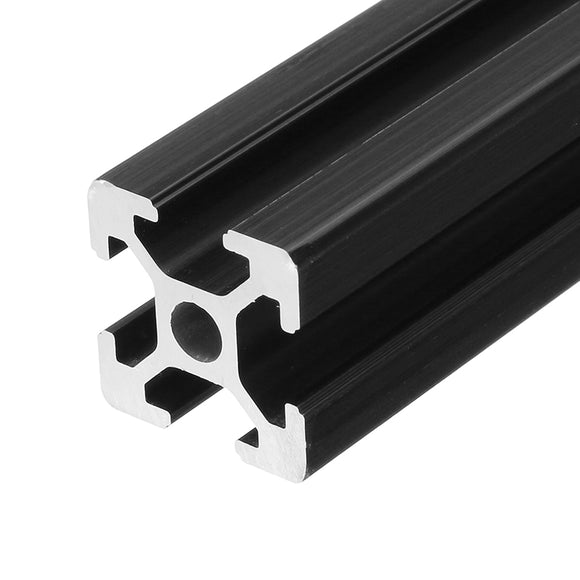 Machifit 1000mm Length Black Anodized 2020 T-Slot Aluminum Profiles Extrusion Frame for CNC