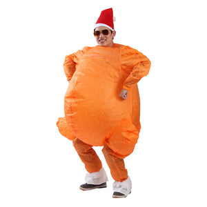 Turkey Adult Halloween Costumes Inflatable Costumes Air Blowing Up Clothes Funny Toys