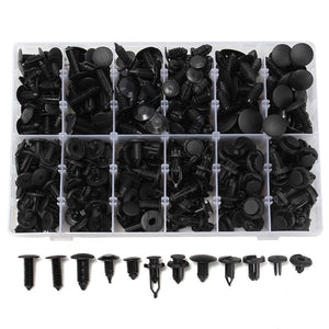 350pcs Plastic Car Repair Rivets Fastener Screws Push Pins Retainers Assortment Universal