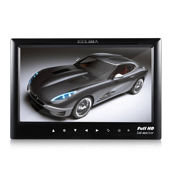 Kelima 7 Inch Car Display Screen Remote Control Touch Button Car Display Black