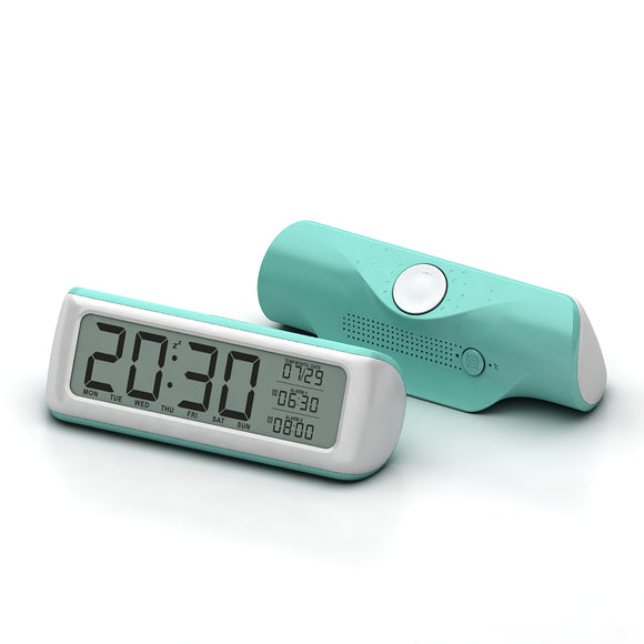 Loskii DC-12 5.5 Large Digital Alarm Clock with Backlight 2 Alarms  Snooze Function