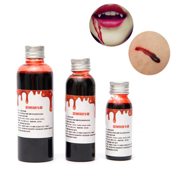 Halloween Cos Ultra-realistic Fake Blood Simulation Decorations Human Vampire Human Hematopoietic