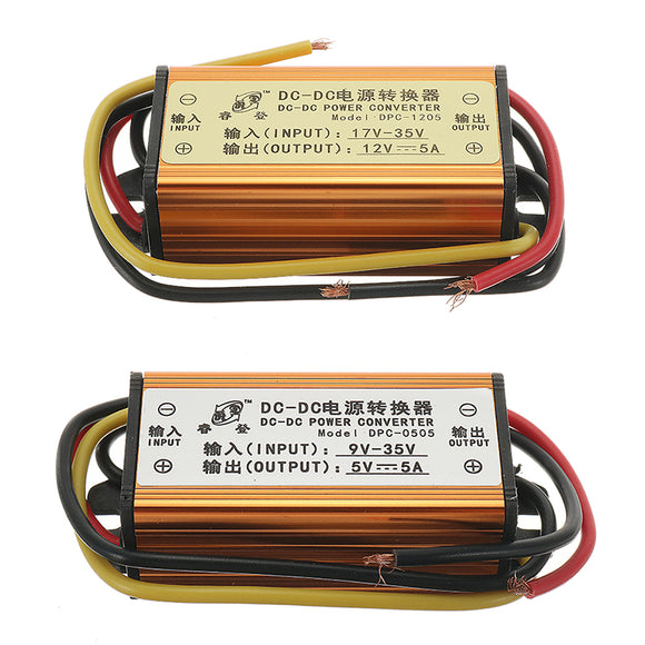 RUIDENG DC 12V 24V To DC 5V 5A/12V 5A Step Down Buck Module