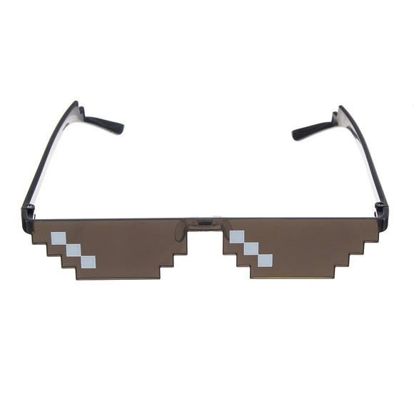 Single Row Pixels Glasses Photography Tools Cool Pose Goggles