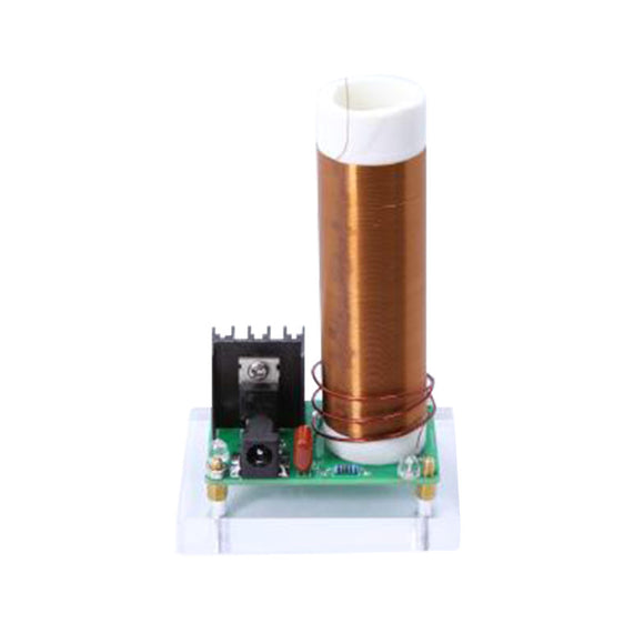 24V 15W Mini Music Tesla Coil Module DIY Kits Plasma Loudspeaker Tesla Wireless Transmission