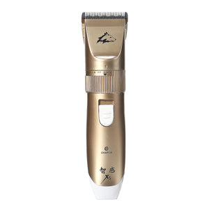 USB Cordless Dog Grooming Kit Low Noise Electric Hair Clipper Trimming For Pet and Cats