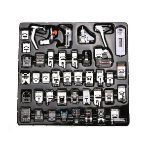 KCASA Sewing Knitting Crochet Domestic Machine Braiding Blind Stitch Darning Presser Foot Feet Kit