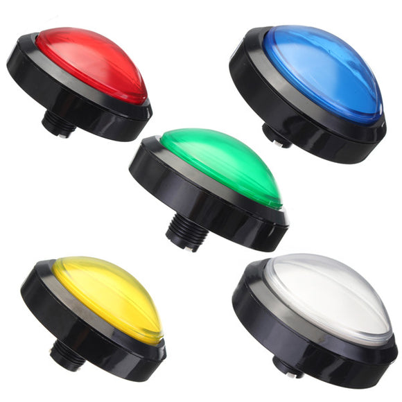 100mm Massive Arcade Button with LED Convexity Console Replacement Button