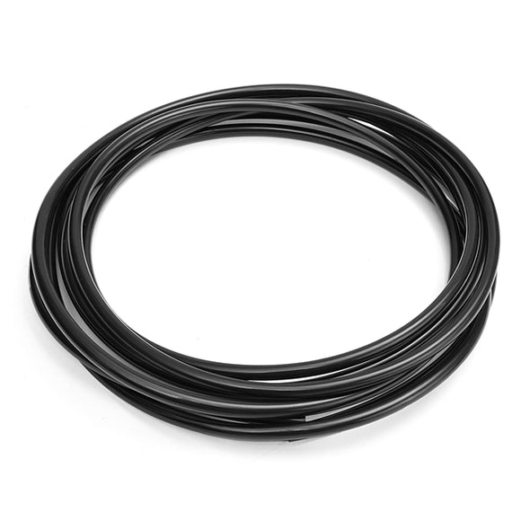 Black 8X5mm Air Pneumatic Polyurethane Tube PU Hose Pipe 5.5 Meters