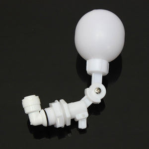3/8 Adjustable Plastic Mini Float Ball Valve Automatic Shut Off For Aquarium Fish Tank RO DI Reverse Osmosis System"