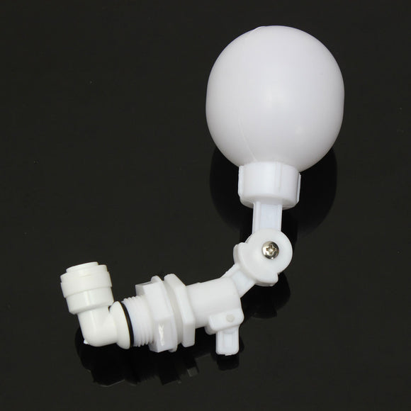 3/8 Adjustable Plastic Mini Float Ball Valve Automatic Shut Off For Aquarium Fish Tank RO DI Reverse Osmosis System