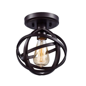 Modern Black Bathroom Ceiling Light Kitchen Pendant Light Garden Porch Fixture