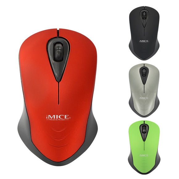 iMice E-2370 1200DPI 2.4GHz Wireless Optical Mouse for Desktop PC Office Use