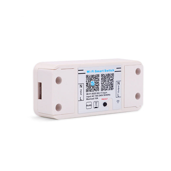 ZJ-W-AD01 AC100-240V 10A APP Control Smart WiFi LED Light Switch Controller Work With Amazon Alexa Google Home