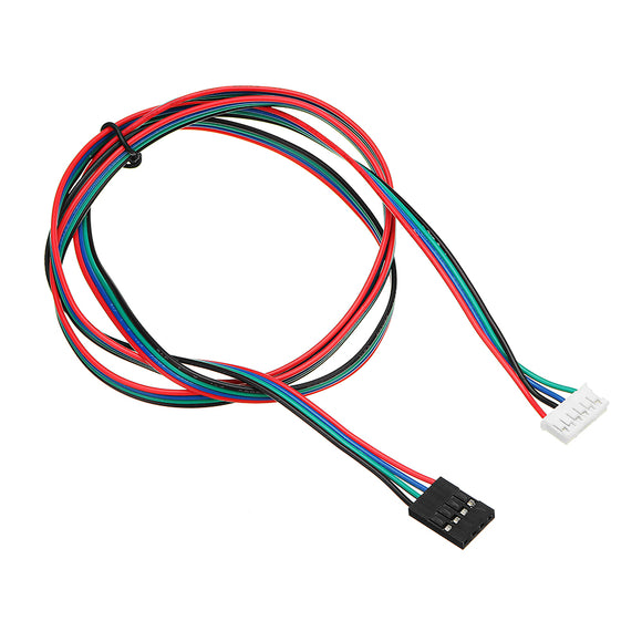 1M HX2.54 4Pin to 6Pin Two-phase Four-lead Stepper Motor Cable for 42 Stepper Motor