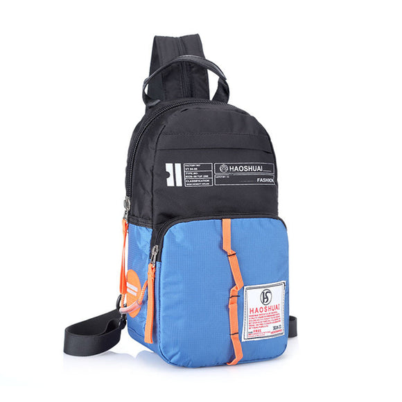 Women Men Casual Nylon Sports Outdoor Chest Bag Shoulder Bags Backpack