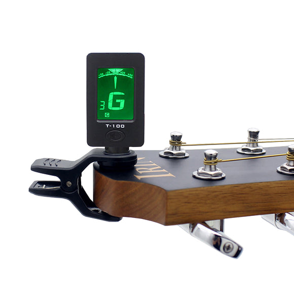 IRIN T-100 Portable Guitar Tuner Tuning for Guitar Bass Violin Ukulele