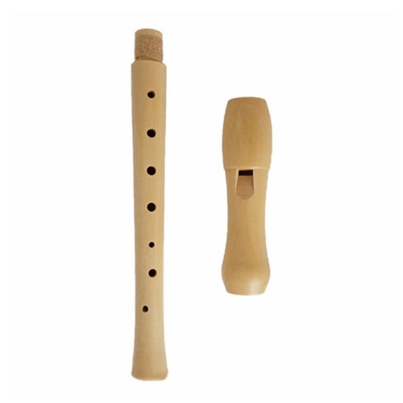 QIMEI QM8A-27G 8 Holes Wooden Soprano Flute Woodwind for Beginner