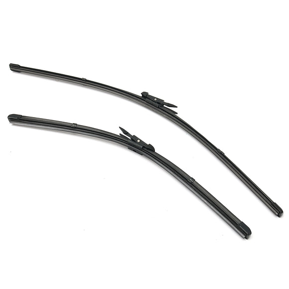 Pair 24 Inch +19 Inch Front Windscreen Wiper Blades Set For AUDI A3 2004-2012 RHD Vehicle