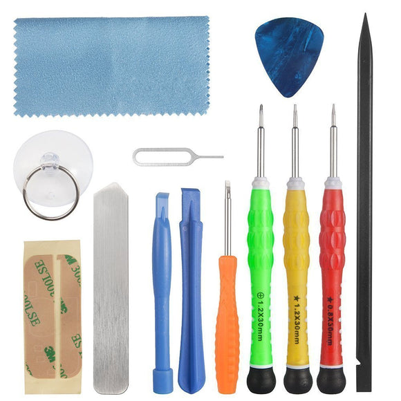 Bakeey 13 Pieces Repair Tool Kit Pry Opening Screwdriver Set for iPhone 5S/6s/7 iPad Xiaomi