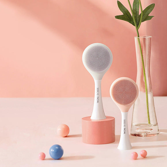 SOOCAS Gentle Facial Cleansing Brush Food Grade Silicone High-density Soft Fine Bristles Fit with X1/X3/X5 Electric Toothbrush from Xiaomi Ecosystem