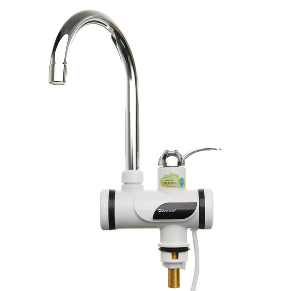 220V 3000W Instant Electric Heating Tap Electric Hot Water Faucet with Leakage Protection Plug