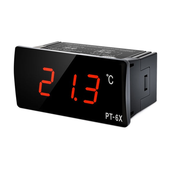 PT-6X Mini Embedded Digital LED Thermometer -50~120C Convenient Temperature Sensor Thermometer Gauge