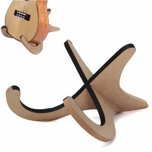 Wooden Foldable Collapsible Stand Holder for Ukulele Mandolin Violin Ukes Banjo