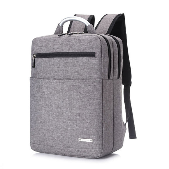 15inch Men Women Unisex Large Capacity Laptop Backpack Nylon Business Knapsack