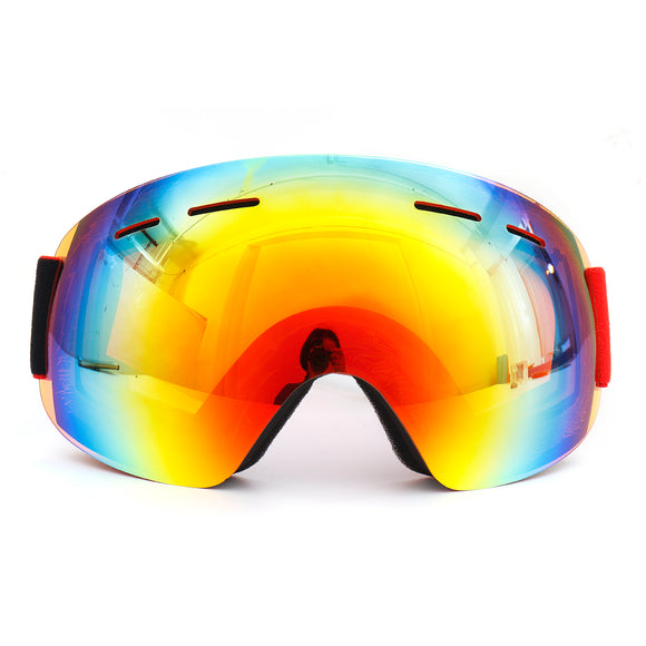 Snowboard Skiing Goggles Double Lens Anti Fog UV400 Motorcycle Unisex Adults Sports Glasses