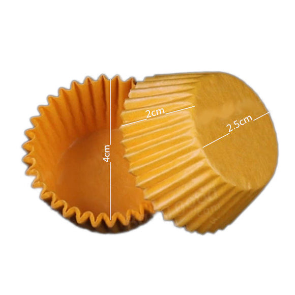 100 PCS Mini Paper Muffin Cup Cake Cup Liners