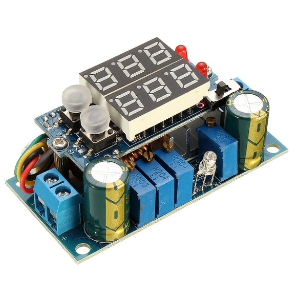 MPPT Solar Panel Controller 5A DC-DC Step Down CC/CV Charging Module Display LED