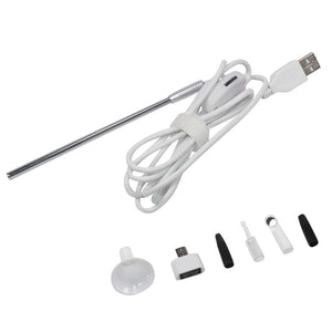 4.9mm Lens USB Borescope Micro Inspection Otoscope Camera for Android PC