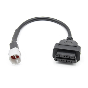 4 Pin OBD Connector Diagnostic Cable Adaptor Motorcycle Accessory For Yamaha