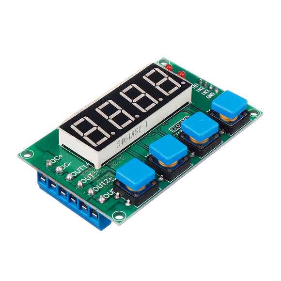 YYD-6 12V 24V DC Trigger Delay On and Off Cycle Timing Control Timer Switch Dual MOS Power Tube Module