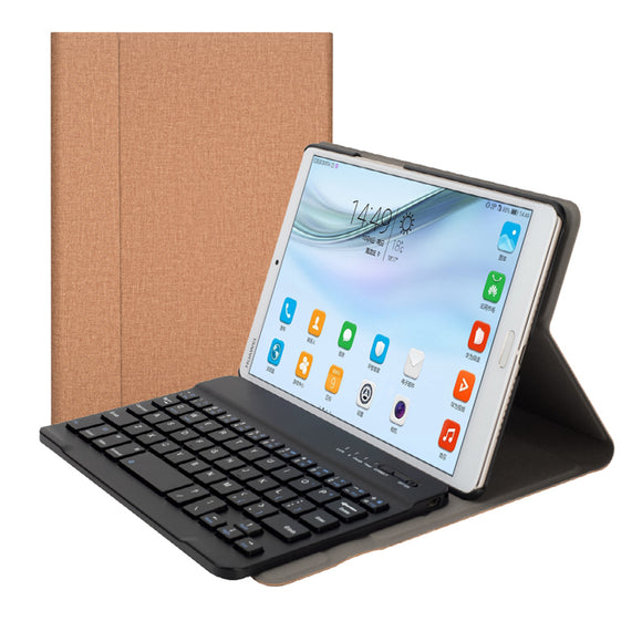 Universal Folding Stand bluetooth Keyboard Case Cover for Huawei M5 8.4 Inch Tablet