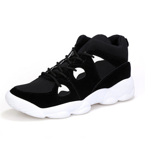 Men's Shock Absorbing High Top Ankle Sneakers Short Boots Outdoor Sports Shoes
