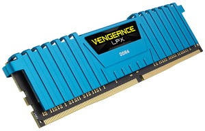 Corsair CMK16GX4M4A2400C14B vengeance Lpx with Blue low-profile heatsink