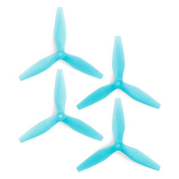 2 Pairs HQProp DP5X4.5X3V3 Durable 5045 5x4.5 5 Inch 3-Blade Propeller for RC Drone FPV Racing