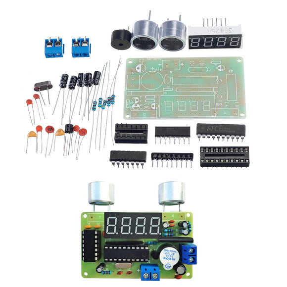 DIY Ultrasonic Rangefinder Kit ST11F02 Reversing Radar Electronic Training DIY Parts