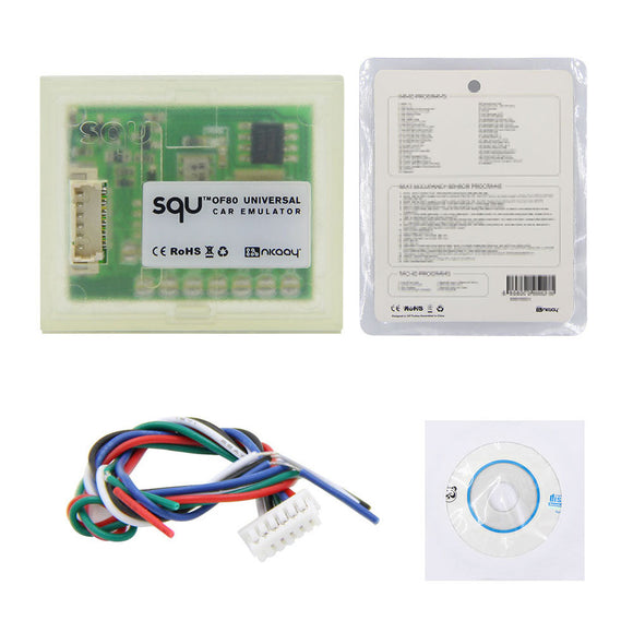 Universal SQU OF80 Car Emulator Support IMMO/Seat Accupancy Sensor/Tacho Programs