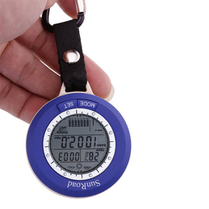 Sunroad SR204 Fishing Digital Barometer Multifunction IPX 4 Waterproof Barometer Thermometer Timer