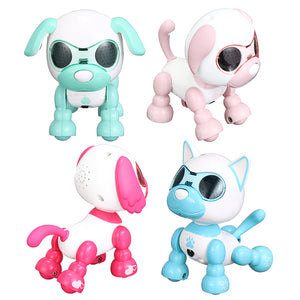 Intelligent Smart Mini Puppy Robot Dog Sound Record Puppy Toy Birthday Gift Collection