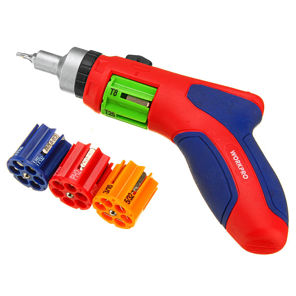 WORKPRO 24 IN 1 Screwdriver Set Automatic Ratchet Screwdrivers with Bits DIY Home Repair Tool