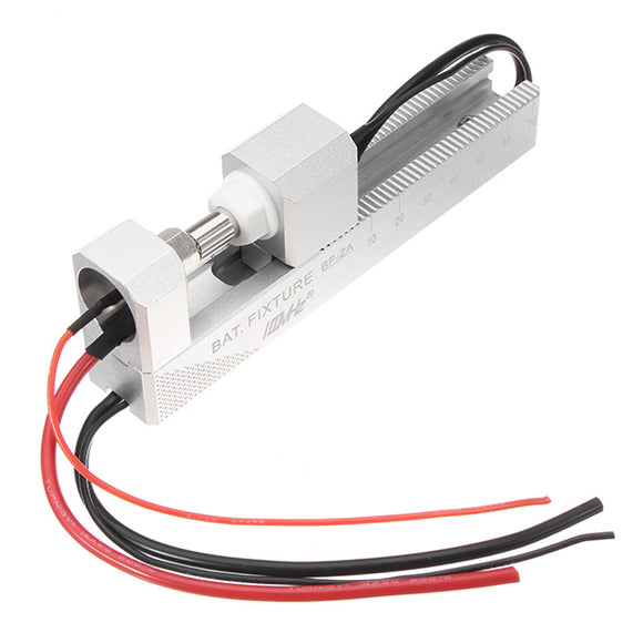 BF-2A Double Self-locking Aluminum Alloy CNC 10A Four Wire Battery Rack Fixture Suitable For 18650