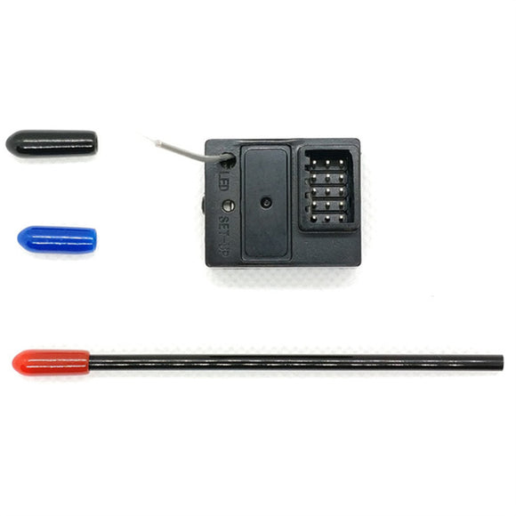 DasMikro Sanwa Compatibe 4 Channel Short Antenna Surface Receiver for Rc Transmitter