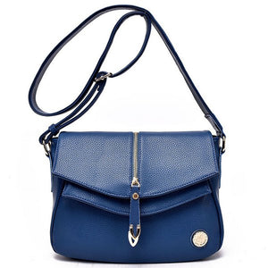 Women Genuine Leather Vintage Crossbody Bags Ladies Elegant Shoulder Bags Messenger Bags