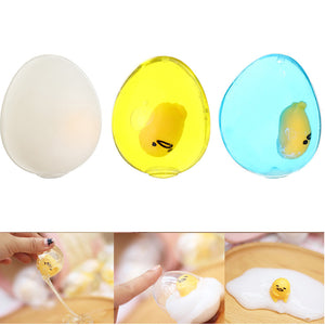 Squishy Yolk Grinding Transparent Egg Stress Reliever Squeeze Stress Party Fun Gift