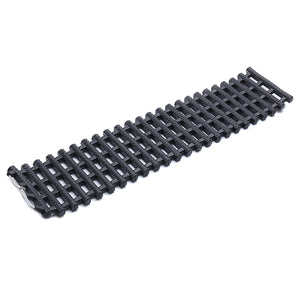 Car Non-slip Pad Recovery Track Traction Black Offroad Sand Snow Tire Ladder Universal Fit