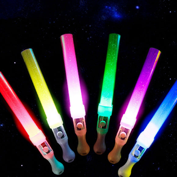 5pcs Glowing LED Magic Wand Stick Lights for Christmas Party Vocal Concert Performace Support Props
